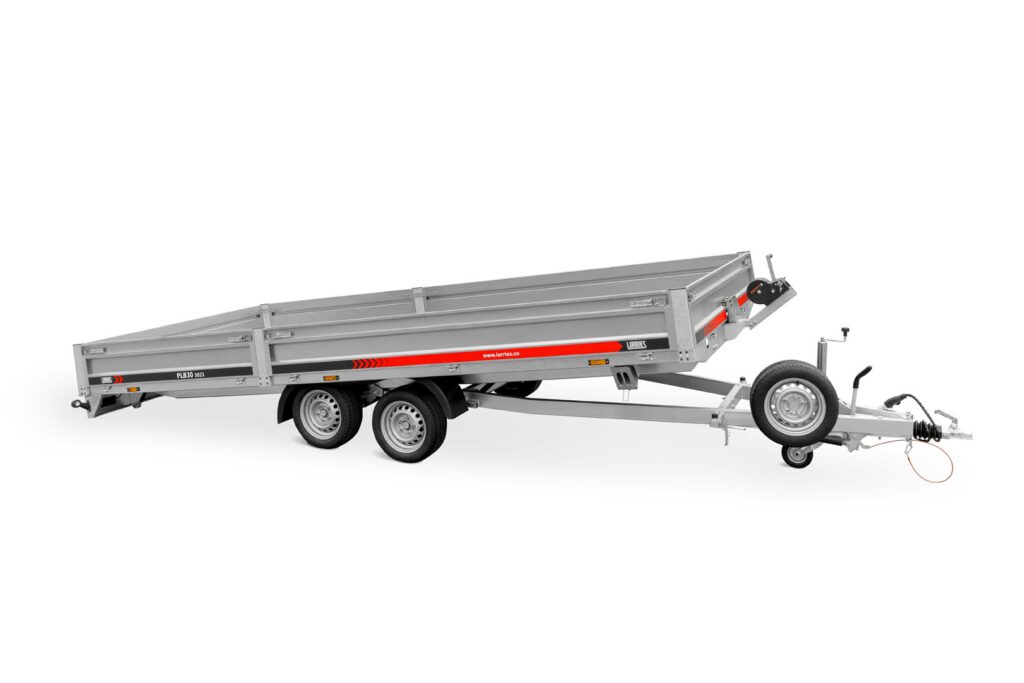 Abschleppwagenanhänger mit Seitenwänden PLBS30-5021 3000 kg