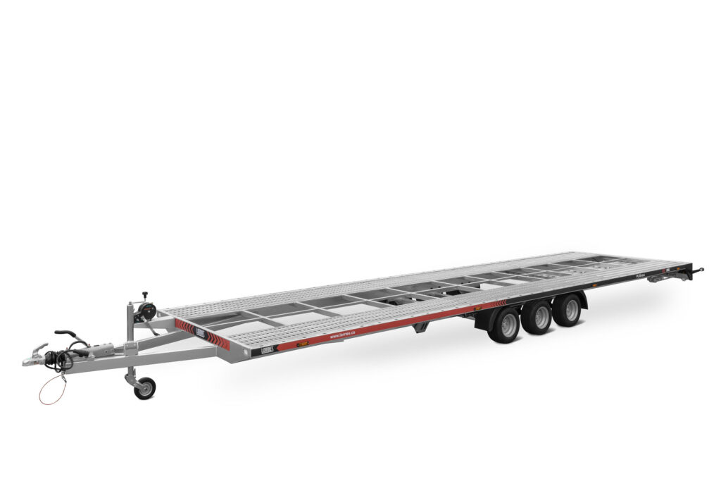 PL35-8521 Abschleppwagen-Anhänger für zwei Autos, 8,5 Meter lang, dreiachsiger Anhänger